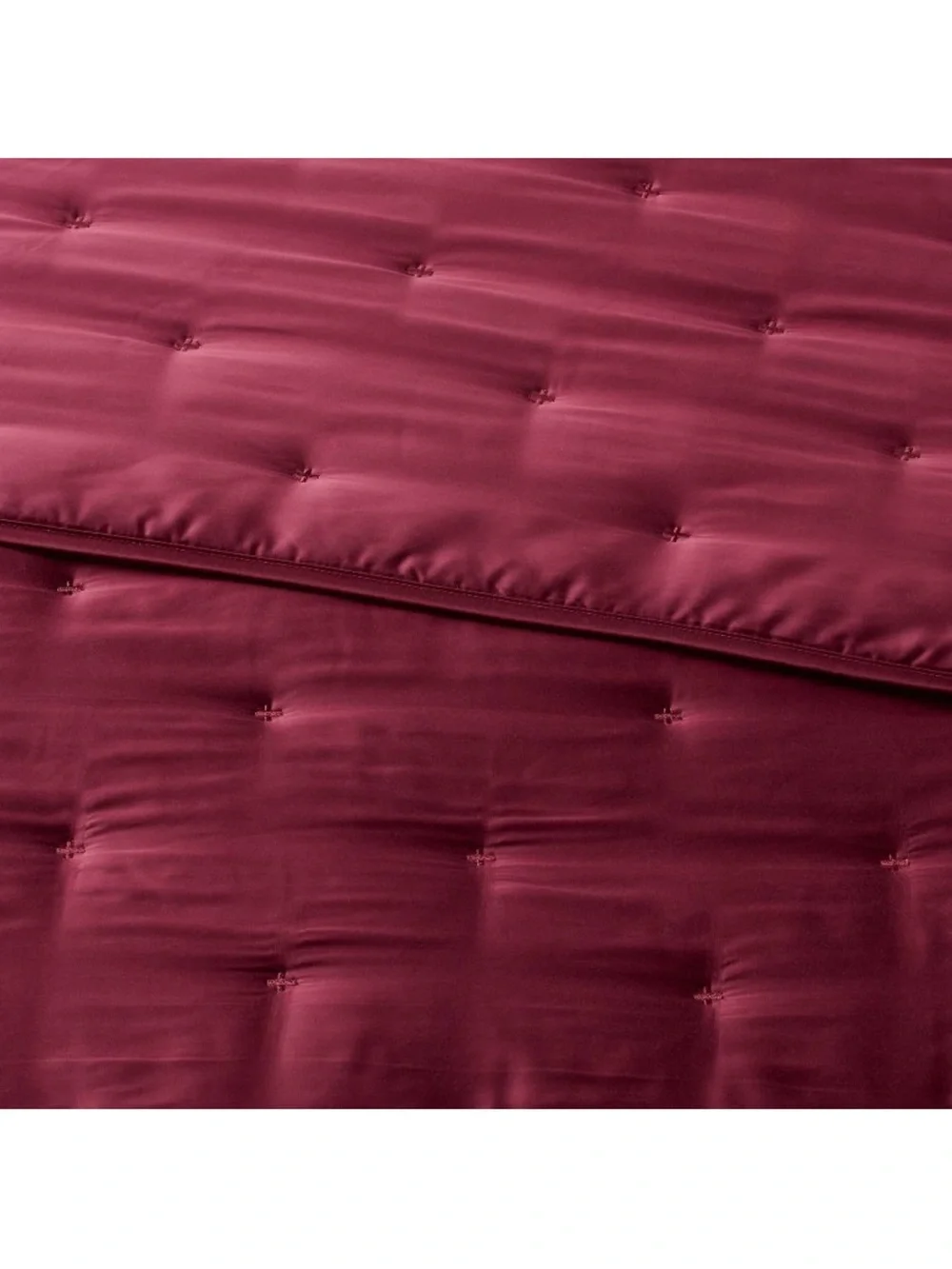 Threshold F/Q TencelComforter & Sham Set - Wine Red